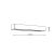 Kinkiet Ibros 63 cm czarny IP44 LED CCT Light Prestige